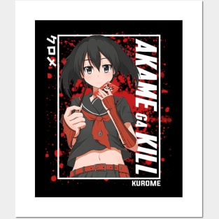 Kurome Akame Ga Kill Posters and Art